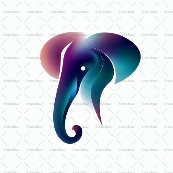 Abstrakter Elefant